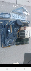 ASUS TUF Z390-PLUS GAMING, LGA 1151, Intel W/CPU I7 9700k W/32g Ram Motherboard - Photo 1/5