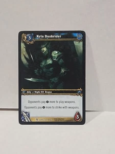 World Of Warcraft TCG March Of The Legion Kyla Duskrider Regular Common - Picture 1 of 2