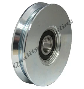 Deslizante Puerta Rueda Polea 100mmV Canal Rueda de Acero Uve Forma - 200kg para - Imagen 1 de 10