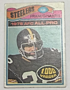 1977 Topps Pittsburgh Steelers Franco Harris #300 - Bild 1 von 10