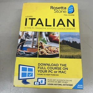 Rosetta Stone - Italian Full Course Online Subscription with Download - Picture 1 of 2