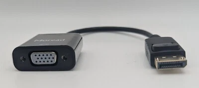 Moread Displayport (DP) to VGA Adapter,  Display Port to VGA Adapter - Image 1 of 4