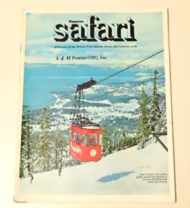 Pontiac Safari Dealer Brochure 1970? Catalina Lake Tahoe CA L&M Hanover PA - Picture 1 of 6