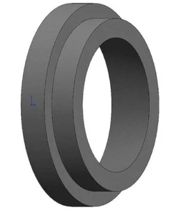 DIXON 855206 4P-SKIT 4P-BUNA Seal Gasket,300 psi,1/2 In 10PCS /PAK - Picture 1 of 3