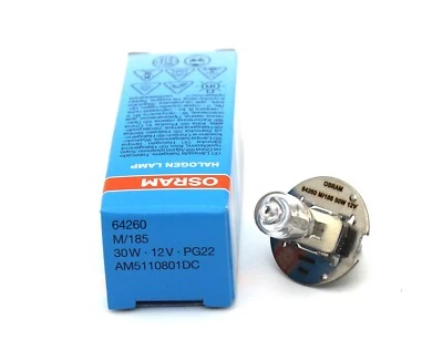 Osram 64260 12V 30W PG22 380120-7040 Zeiss slit lamp microscope light bulb