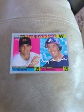 1996 Collector's Choice Silver Signature #6 Greg Maddux/Mike Mussina LL Braves