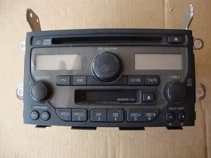 03-05 Honda Pilot AM FM CD Cassette Radio Player OEM - Picture 1 of 4