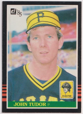 1985 Donruss #235 John Tudor Pittsburgh Pirates - Image 1 of 2