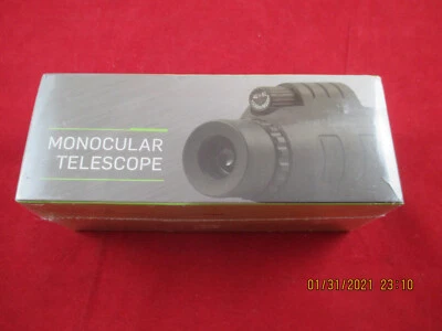  Monocular  40X60 Camera Phone Zoom Lens Tripod Holder Telescope NEW sill sealed - Image 1 of 4