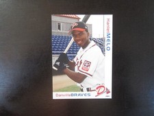 2001 Grandstand Danville Braves Hanlet Melo Card (B60) Atlanta Braves