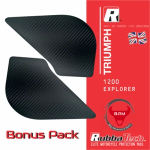 RubbaTech Triumph Tiger 1200 Explorer Knee pads - bundle pack - Picture 1 of 6