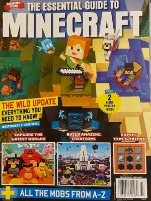 MINECRAFT essential guide ALL MOBS FROM A-Z 2 giant posters EXPERT TIPS & TRICKS - Image 1 of 4