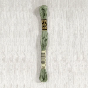 DMC Stranded Cotton - 522 - Fern Green - Picture 1 of 1