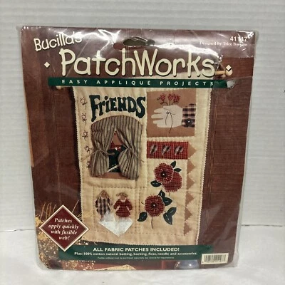 Винтажный набор друзей Bucilla's PatchWorks 41147 13 x 16 дюймов - Изображение 1 из 3