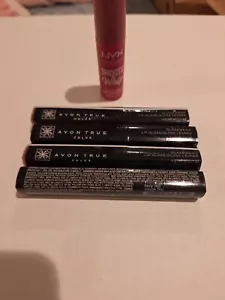 Avon True Color Fiery Red And Nyx Smooth Whip Lip Cream - Picture 1 of 3