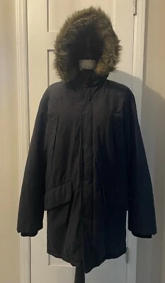 Chaqueta Abrigo Timberland Forrado de Vellón Imitación con Capucha Cremallera Parka con Capucha para Hombre Talla: S Foto 1 de 4