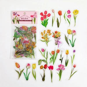 Album Scrapbooking Plants Decor Stickers Hand Account Material Stickers Cute - Picture 1 of 19