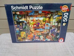 Schmidt 58972 Garage Sale Aimee Stewart 500 Piece Jigsaw Puzzle New Sealed - Picture 1 of 9