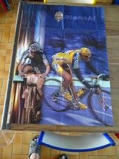 PUBLICITE BIANCHI POSTER MARCO PANTANI ABSALON 1998 CYCLISME CYCLISTE MERCATONE