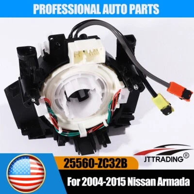 NEW High-Quality Clock Spring For Nissan Armada 2004-2015 V8 5.6L （25560-ZC32B） - Image 1 of 4