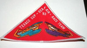 Vintage Rare Seafair Texaco Cup Hydro Foil Boat Racing 1993 Race Team Patch New - Bild 1 von 1