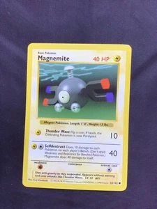 Pokemon Karten: Base Set Shadowless Common: Magnemite 53/102 - Bild 1 von 10