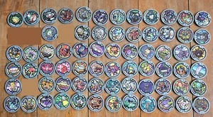 Yokai Watch Grigio Normale Laser Medaglie Lotto di 68 Ea Japan Bandai G04 - Foto 1 di 3