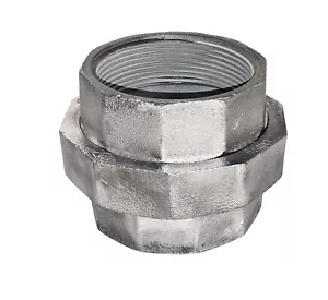 3" 150 Gewinde (NPT) Union Temperguss Rohrverschraubung - Bild 1 von 3