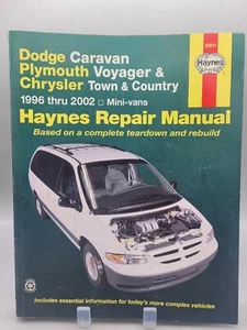Dodge Plymouth Chrysler Mini-vans 1996-2002 Haynes Repair Manual 30011 - Picture 1 of 7