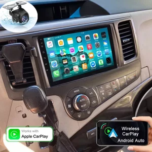 For Toyota Sienna 2011-2014 Android 12.0 Car Stereo Radio GPS Wireless Carplay - Picture 1 of 16