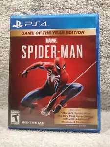 Marvel's Spider-Man: Game of The Year Edition (PS4, 2019) *CIB* VGC* FREE SHIP! - Picture 1 of 7