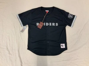 NEW MITCHELL AND NESS JERSEY LAS VEGAS RAIDERS LARGE - Picture 1 of 3