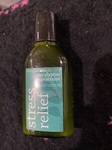 bath and body works aromatherapy stress relief Eucalyptus Spearmint Body Lotion