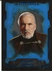 Star Wars Masterwork 2016 Blue Base Card #29 Count Dooku - Picture 1 of 1