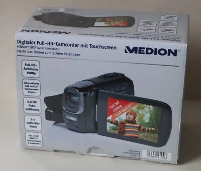 Full-HD-Camcorder Medion Life X47032 (MD (86652) - Bild 1 von 4