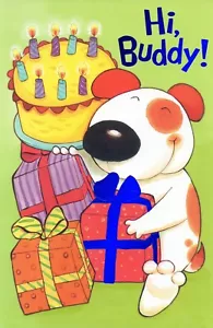 Süße GEBURTSTAGSKARTE FÜR KIND JUNGEN KUMPEL, Hundekuchen Geschenke von American Greetings +✉ - Bild 1 von 5