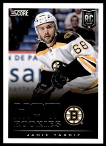 2013-14 SCORE HOT ROOKIES Jamie Tardif Rookie Boston Bruins #613 R122