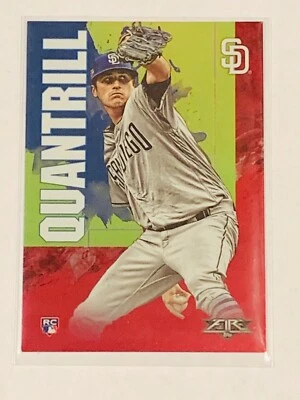 2019 Topps Fire Cal Quantrill RC #48 *Magenta* - Image 1 of 2