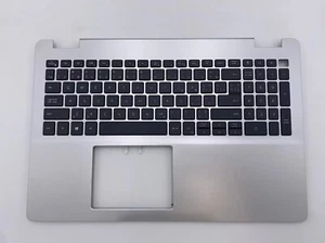 OEM Dell Inspiron 15 5584 Tastatur Handauflage ohne Touchpad US/Französisch DFX5J M52MJ - Bild 1 von 3