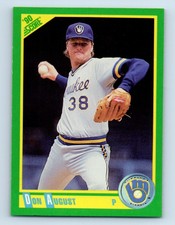 1990 Score Don August Milwaukee Brewers #144