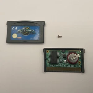 Metroid Fusion Nintendo GBA solo carrello gioco prodotto originale Nintendo - Foto 1 di 24