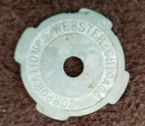 Vintage 1950s Webster Chicago 45 Spindle turntable Audio Free Shipping - Picture 1 of 2