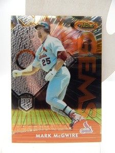 2000 Topps Finest GEMS Oversize #5 Mark McGwire 