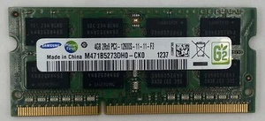 Samsung M471B5273DH0-CK0 4GB DDR3 SODIMM Laptop RAM Memory - Picture 1 of 2