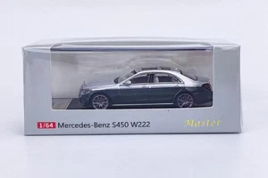 Master 1:64 Mercedes-Benz S450 W222 Double Color Diecast Models Collection Gifts - Imagen 1 de 19