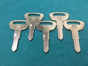 Automotive YH21 Key Blanks by Dominion Lock, Set of 5 - Locksmith - Picture 1 of 3
