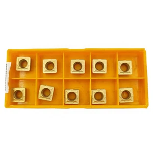 10 piezas SCMT09T308 SCMT32.52 UE Inserto de carburo Insertos de torneado para acero inoxidable - Imagen 1 de 5