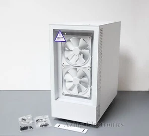 NZXT H5 Elite CC-H51EW-01 Mid Tower Case - White - Afbeelding 1 van 5