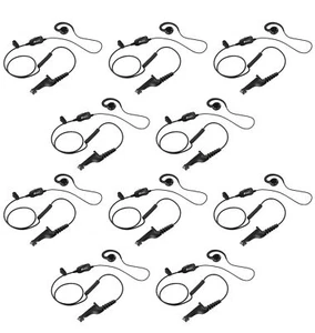 10ps Auriculares de supermercado PTT en línea para Motorola XPR7350e XPR7550e XPR6300 - Imagen 1 de 6