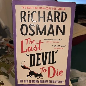 The Thursday Murder Club By Richard Osman NEW Paperback 2021 - Imagen 1 de 4